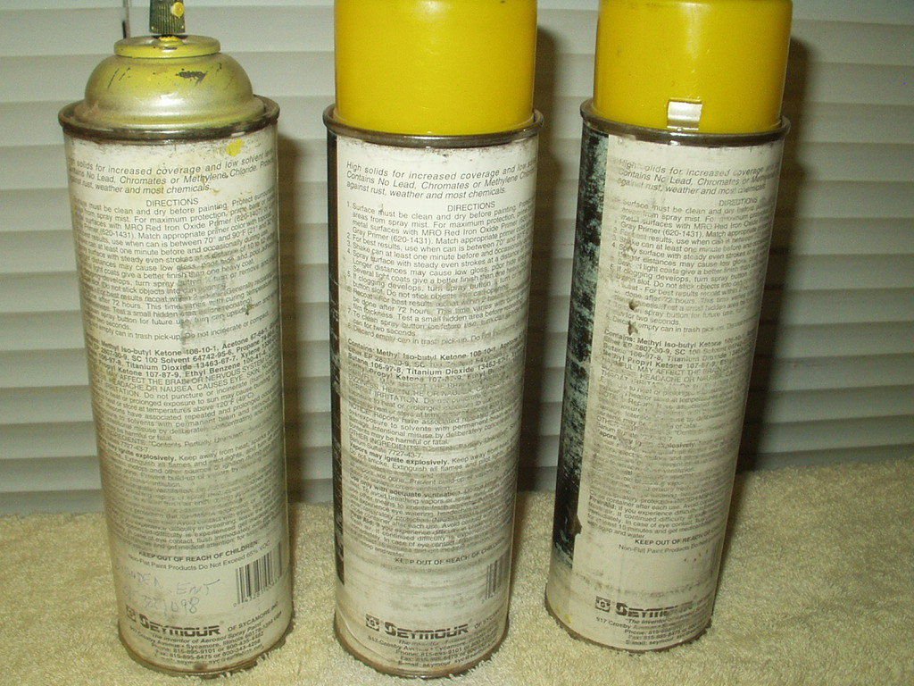 Ryder Yellow Industrial Spray Paint Mro Seymor Heavy Duty