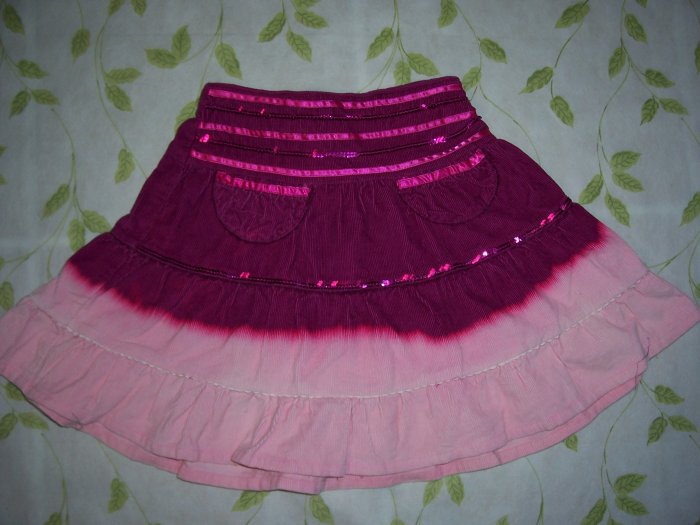 Girl's corduroy skirt