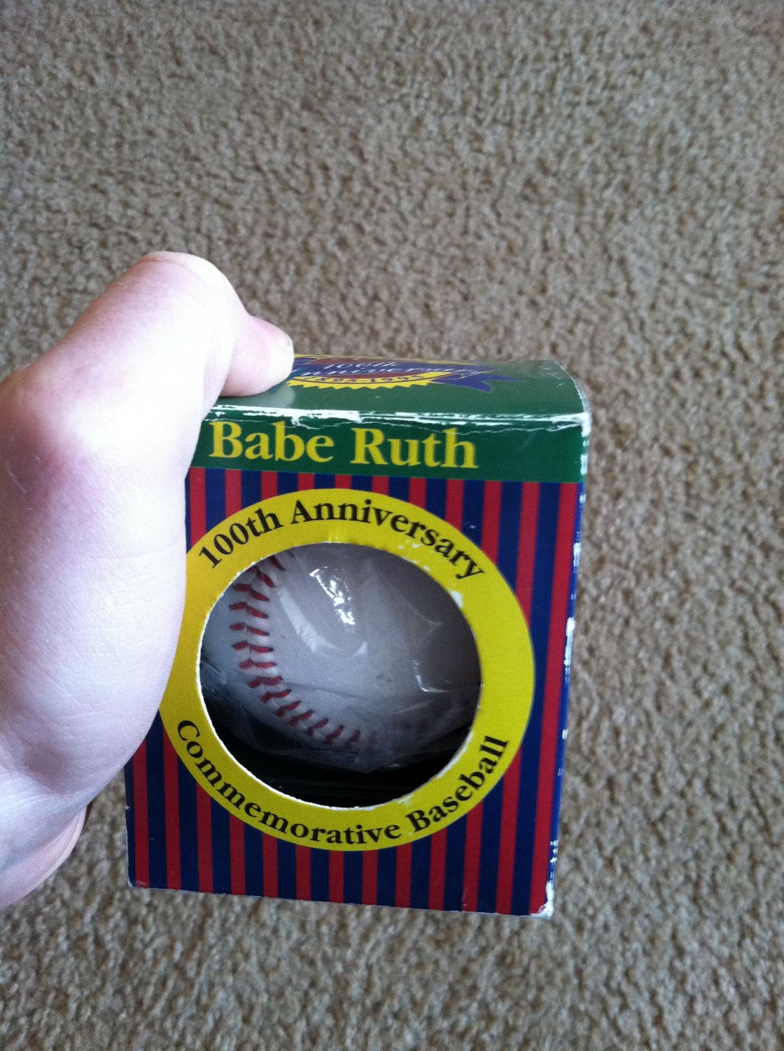 Babe Ruth 100th Anniversary Commemorative Baseball