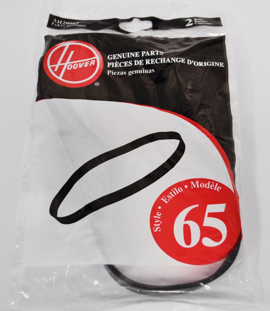 Hoover WindTunnel T-Series Style 65 Replacement Belts 2 Pack H-AH20065