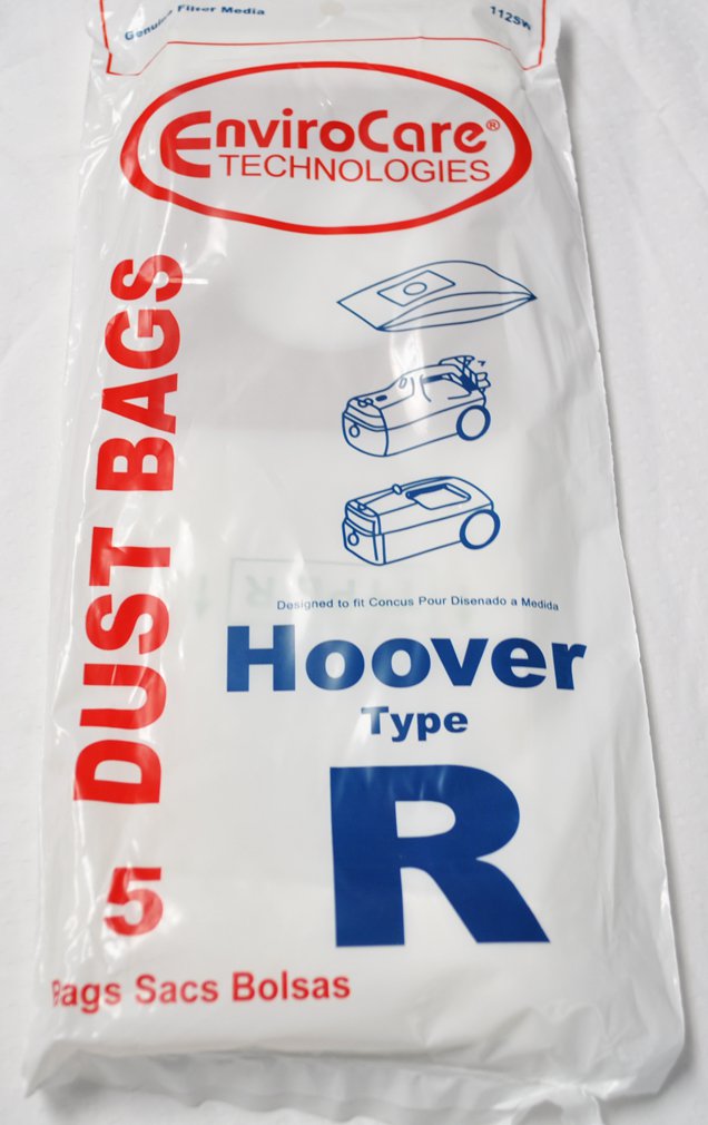 Hoover Type R Dust Bags, 5 Pack