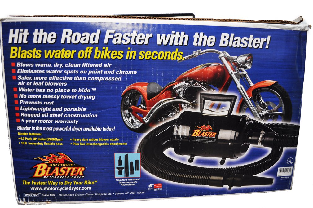Metro Air Force Blaster Motorcycle Dryer