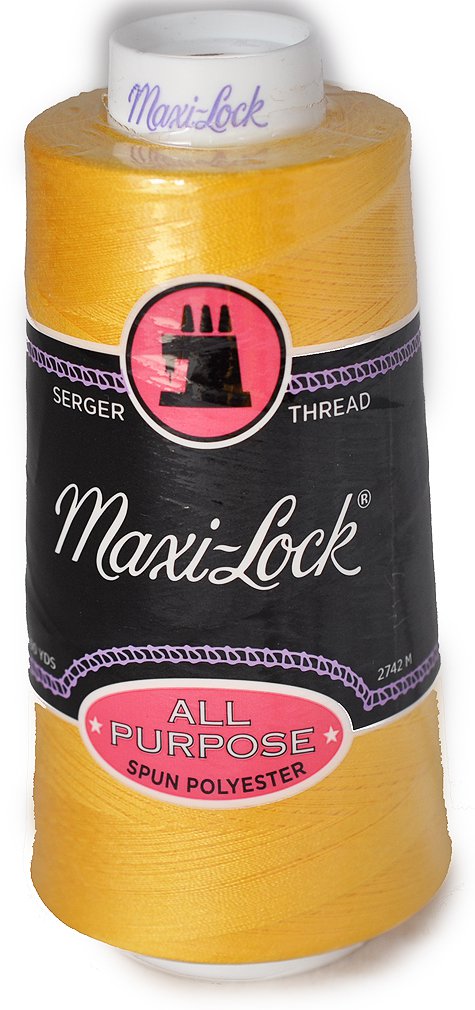 Maxi Lock All Purpose Thread GOLD 3000YD Cone MLT-025