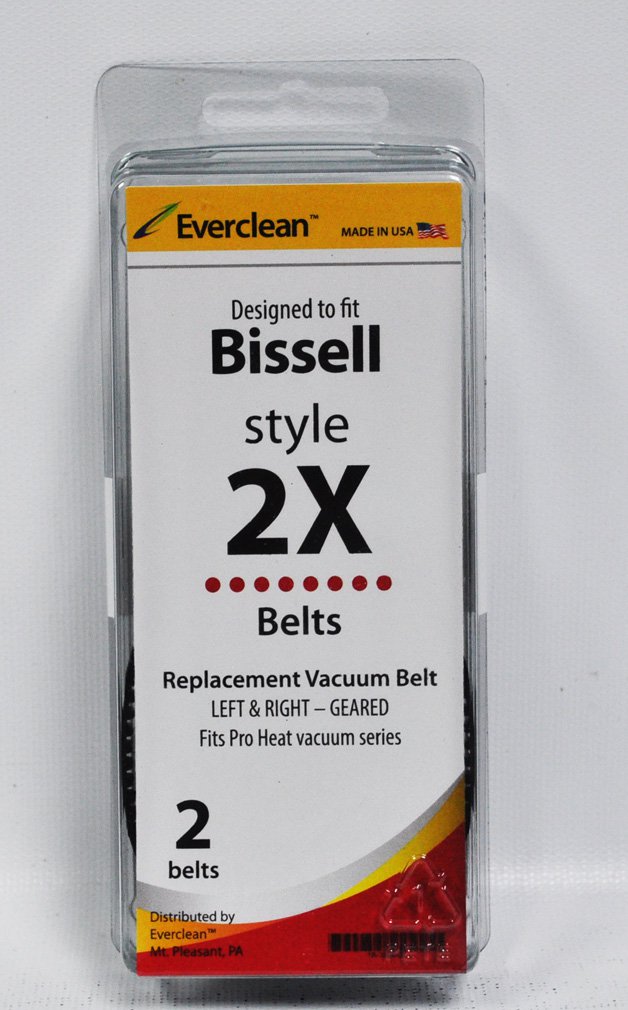 Generic Bissell Style 2X Belts 2 Pack
