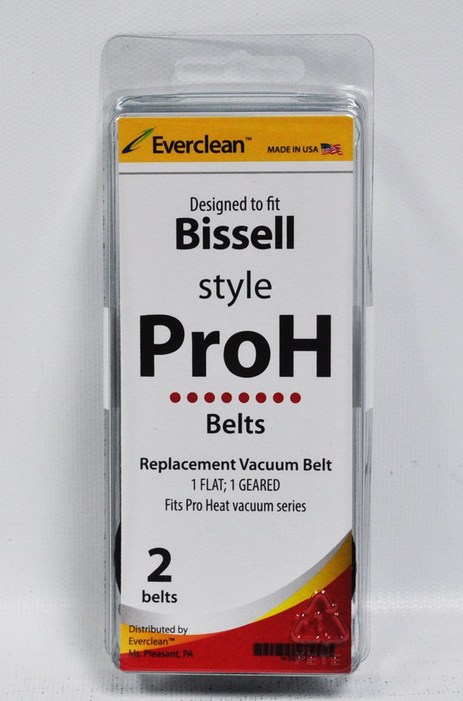 Generic Bissell Style Pro Heat Vacuum Belts 2 Pack