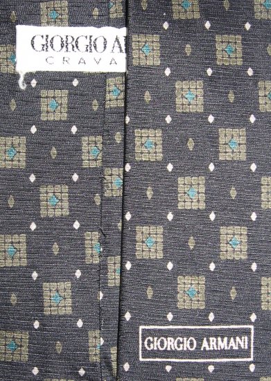 Giorgio Armani Cravatte necktie made in Italy