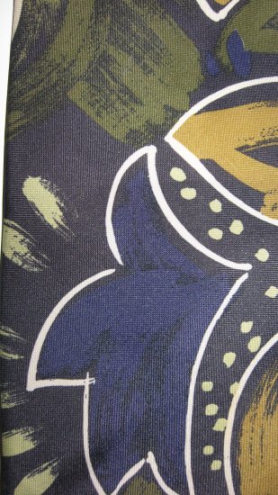 Giovanni Sciarpa navy dull gold and green necktie