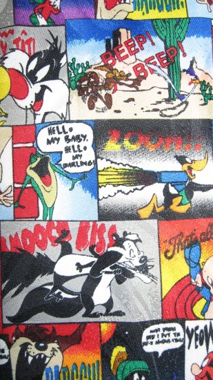 Looney Tunes Stamp Collection necktie Bugs Bunny 1997