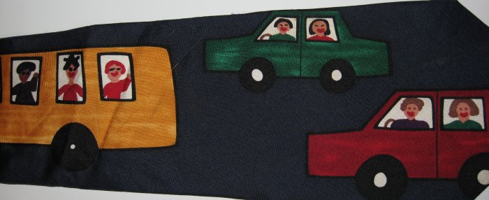 Save the Children silk necktie Education Road to Succes