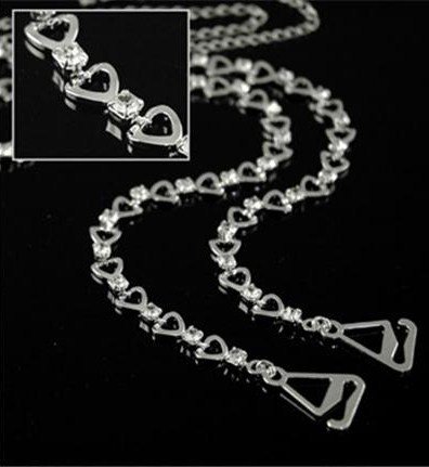 Hearts & Crystals Bra Straps
