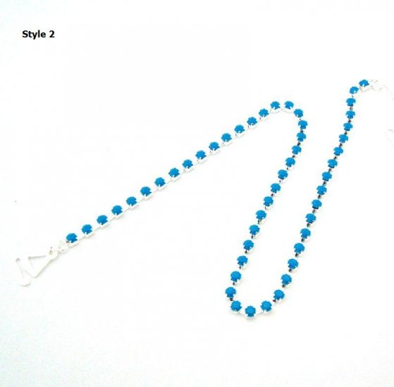 Turquoise Bra Straps