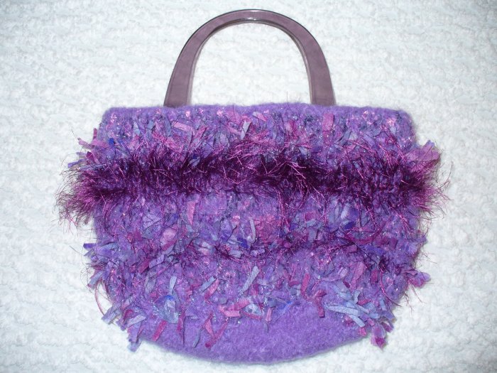 I Love Purple Purse