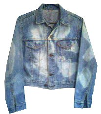 Levis Bleached Denim Jacket