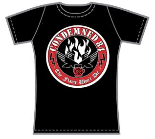 Condemned 84 - The Flame Won't Die - T-shirt Women