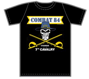 Combat 84 - Charge of the 7th Cavalry - T-shirt (Man)