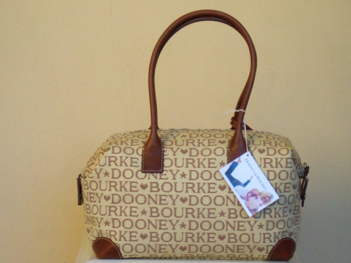 DOONEY AND BOURKE EAST WEST SOFT SATCHEL