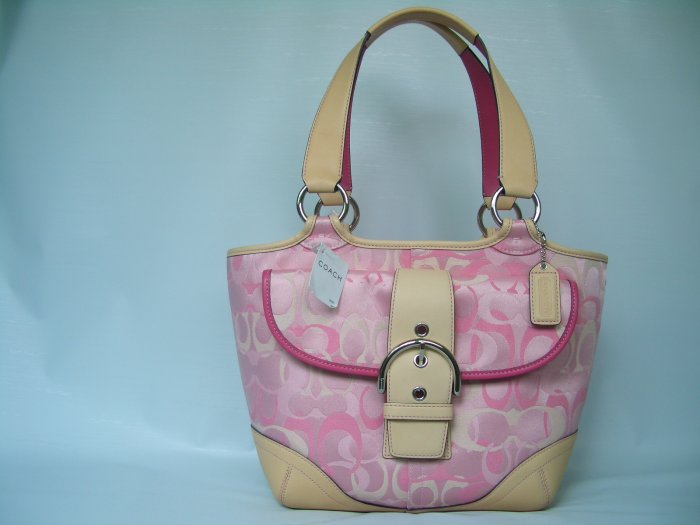 NWT COACH SOHO OPTIC PINK BAG