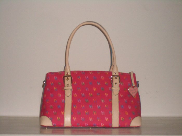 NWT DOONEY AND BOURKE IT DOMED SATCHEL BAG