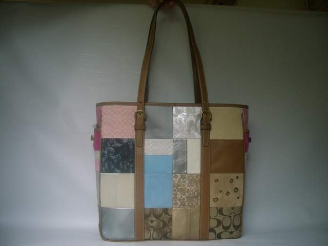 Authentic Coach Patchwork Large Tote