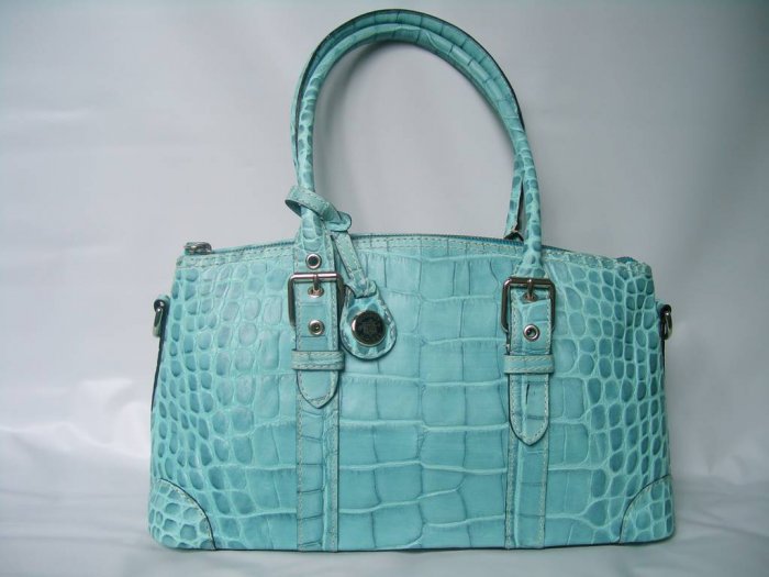Authentic Dooney And Bourke Nile Domed Satchel Handbag/Purse