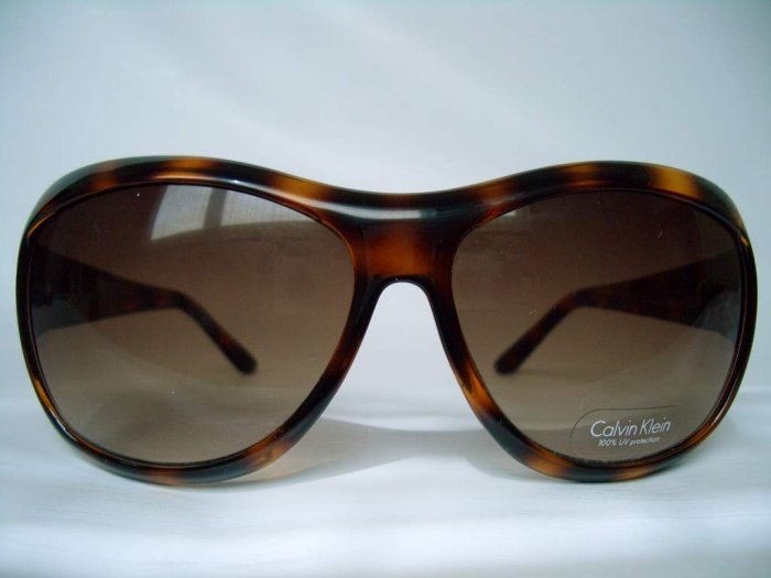 AUTHENTIC CALVIN KLEIN BROWN SUNGLASSES