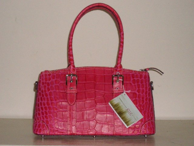 DOONEY AND BOURKE NILE DOMED SATCHEL HANDBAG