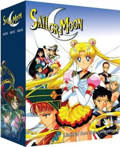 Sailor Moon - Limited Edition DVD Box Set 2 - Uncut Season 4, 5 and Moviesâ