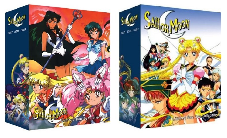 Sailor Moon - Limited Edition DVD Box Set 1 and 2 - The Complete Uncut Series and Moviesâ