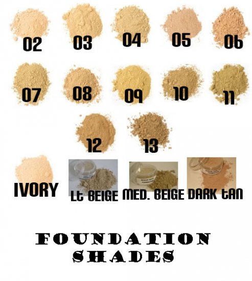 30 Gram Jar of Mineral Foundation.