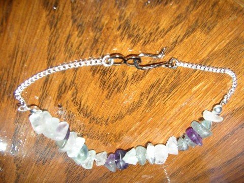 Mid Purple Chips Bracelet