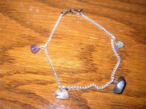 Purple Chips Bracelet