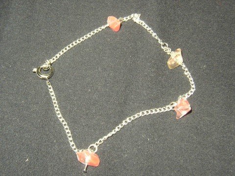 Pink Chip Bracelet