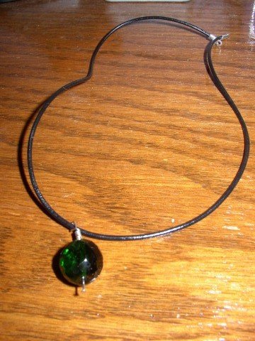 Green Crystal Necklace
