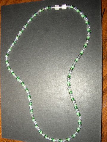Green Seed Necklace