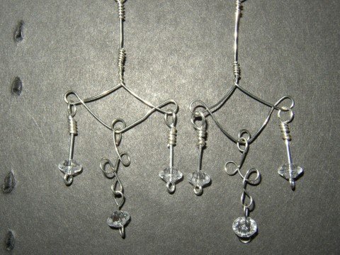 Acrylic Chandlier Earing