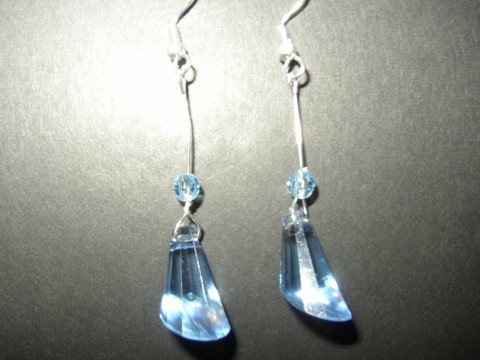 Blue Cone Earrings