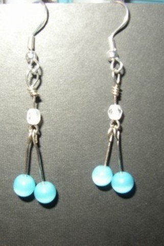 Double Catseye Earrings