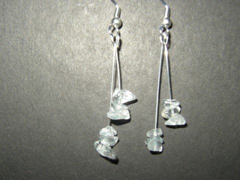 Light Green Chip Earring