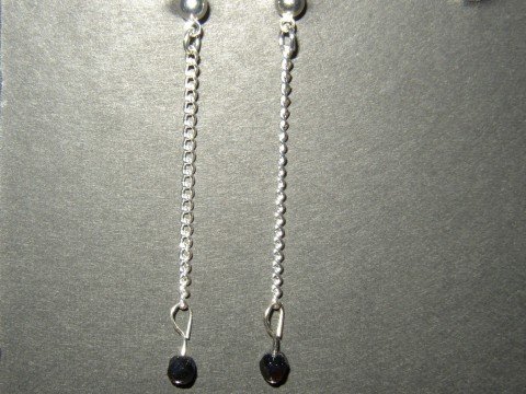 Long Black Dangle