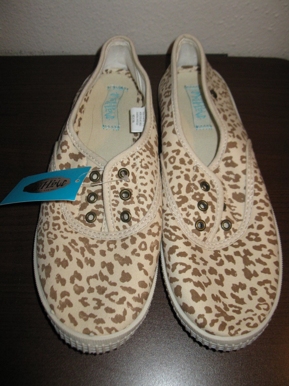 Animal Leopard Print Tennis Shoes Sleeves by Mad Love