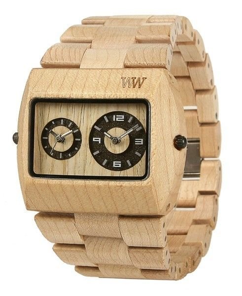 WeWOOD Jupiter Beige Watch - Natural Wood Timepiece