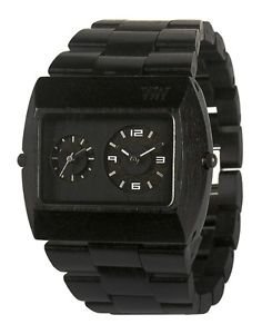 WeWOOD Jupiter Black Watch - Natural Wood Timepiece