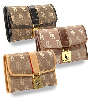 Signature Jacquard Fashion Wallet