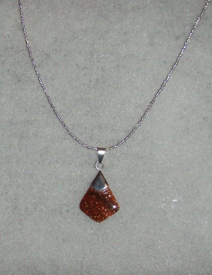 Silver .950 Lluvia de Luna Pendant