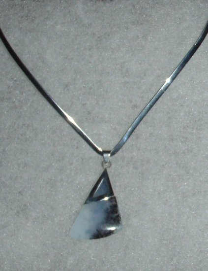 Silver .950 Andean Opal Pendant