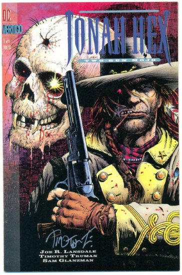 Jonah Hex Two Gun Mojo #1 Signed Truman 1993