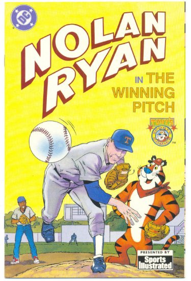 Nolan Ryan The Winning Pitch 1992 DC Promotional Comic Sports Illustrated HTF