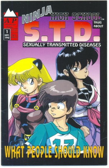 Ninja High School S.T.D. Promo Book Ben Dunn Art 1992 Antarctic Press