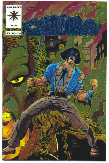 Shadowman #1 Fancy Foil Cover Origin Issue 1994 Valiant !