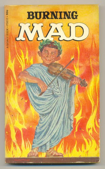 Burning Mad Softcover Signet 1st Print 1968 !